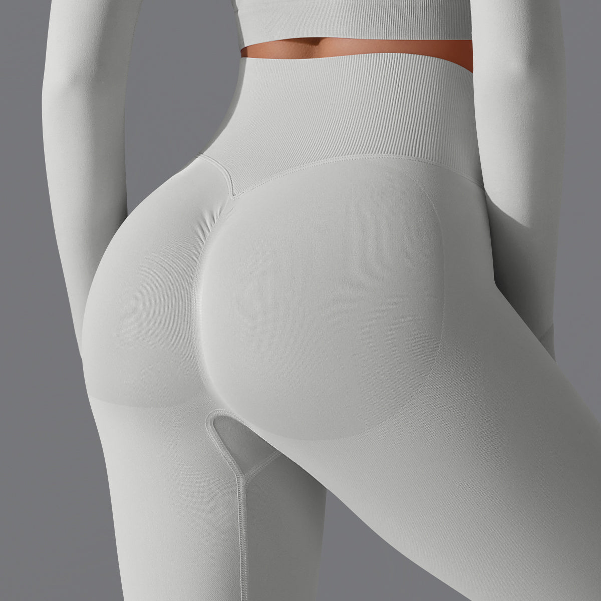 Aurae Legging.03 Silver Grey