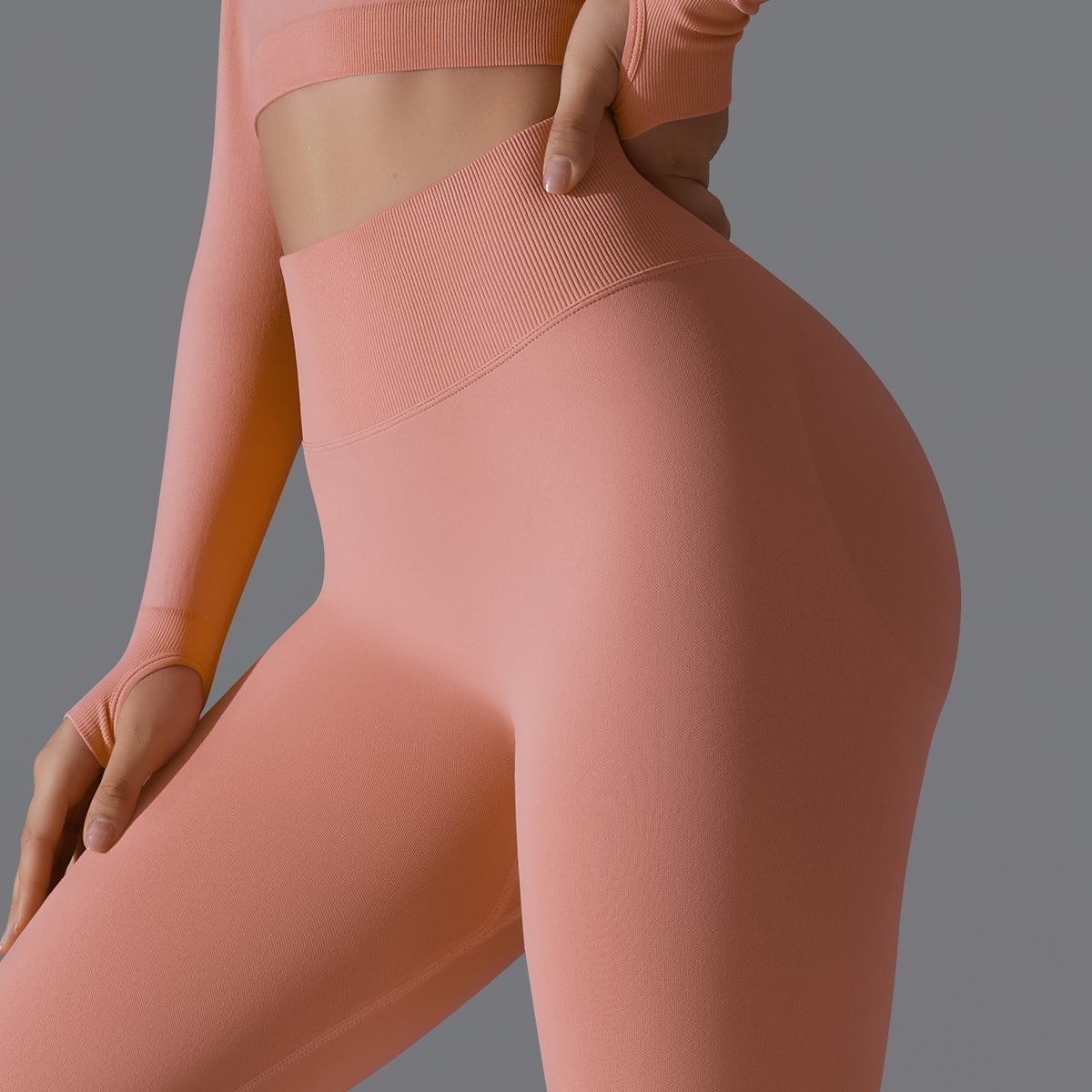 Aurae Legging.03 Pale Orange
