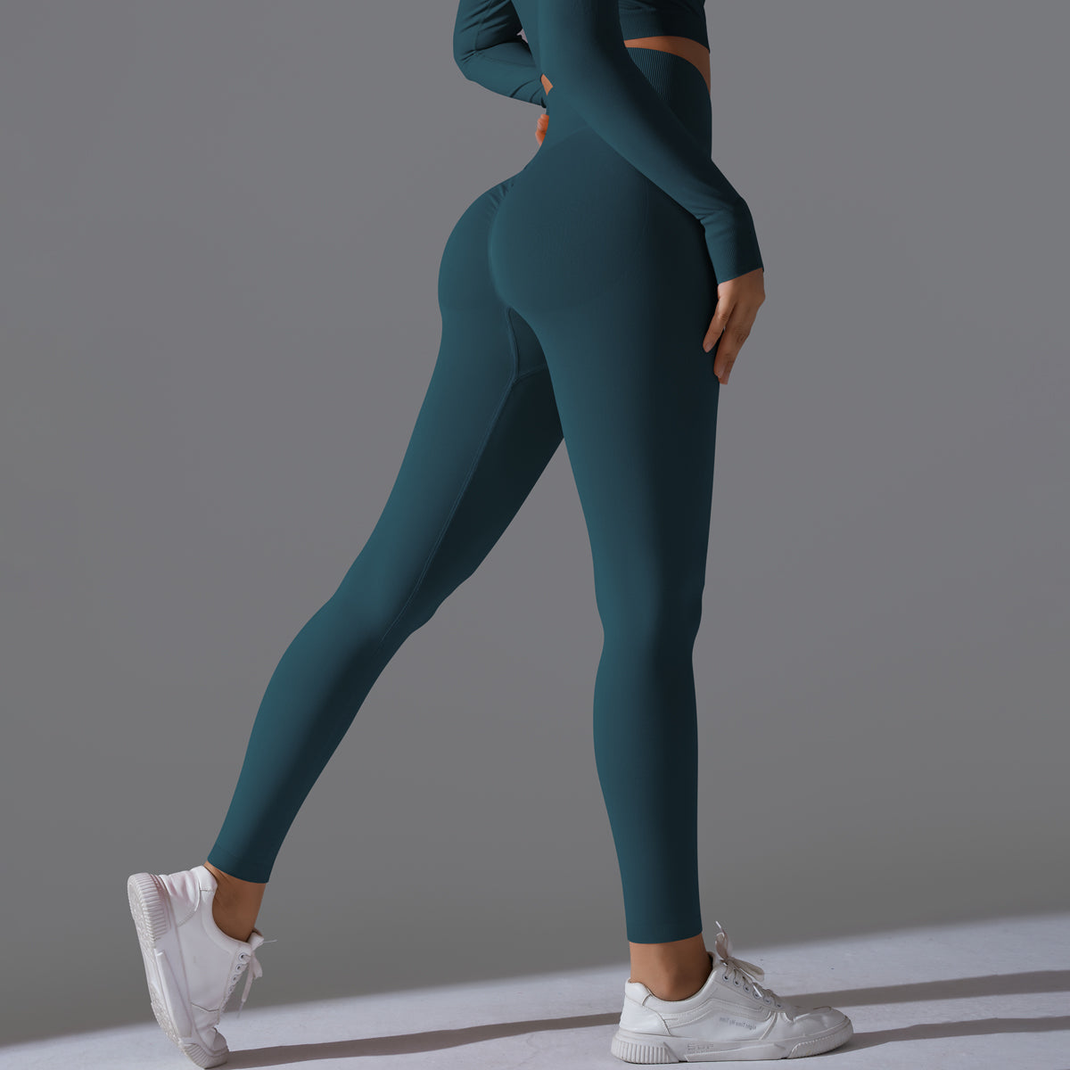 Aurae Legging.03 Blue Green