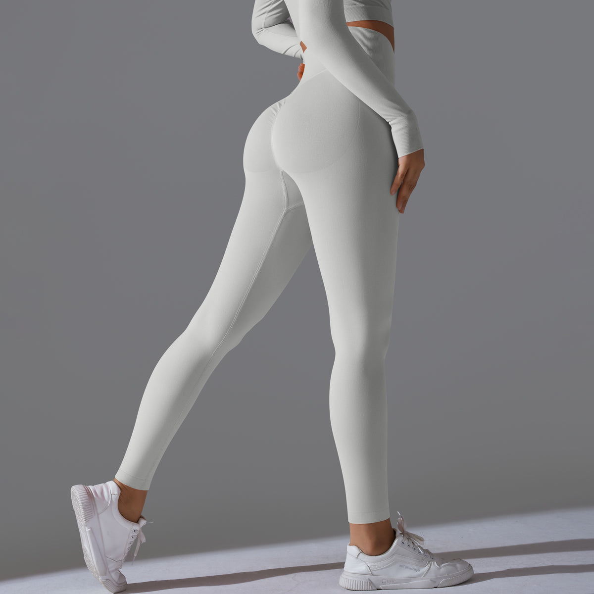 Aurae Legging.03 Silver Grey