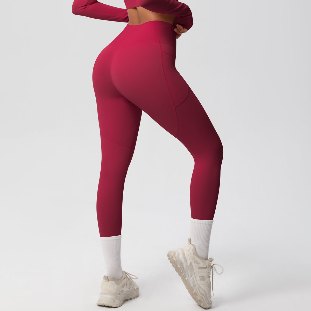 Aurae Legging.02 Raspberry