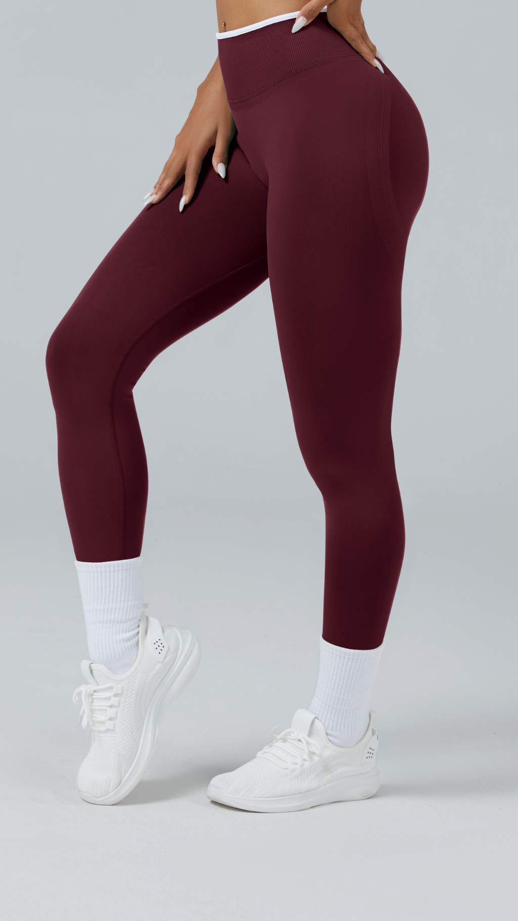 Aurae Legging.02 Burgundy