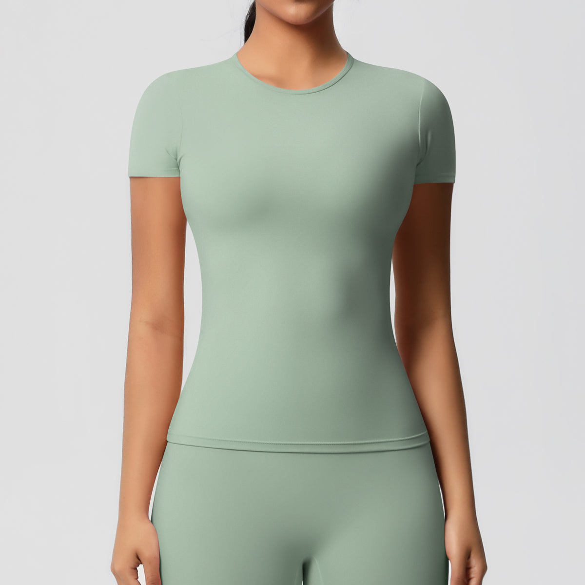 Aurae Top.02 Sage Green