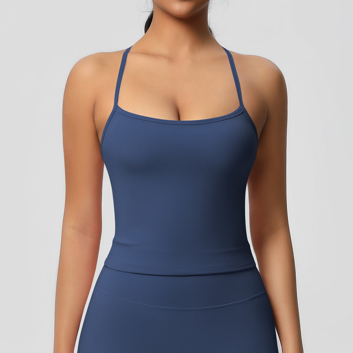 Aurae Top.01 Navy Blue