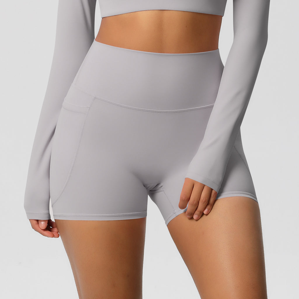 Aurae Short.02 Light Grey