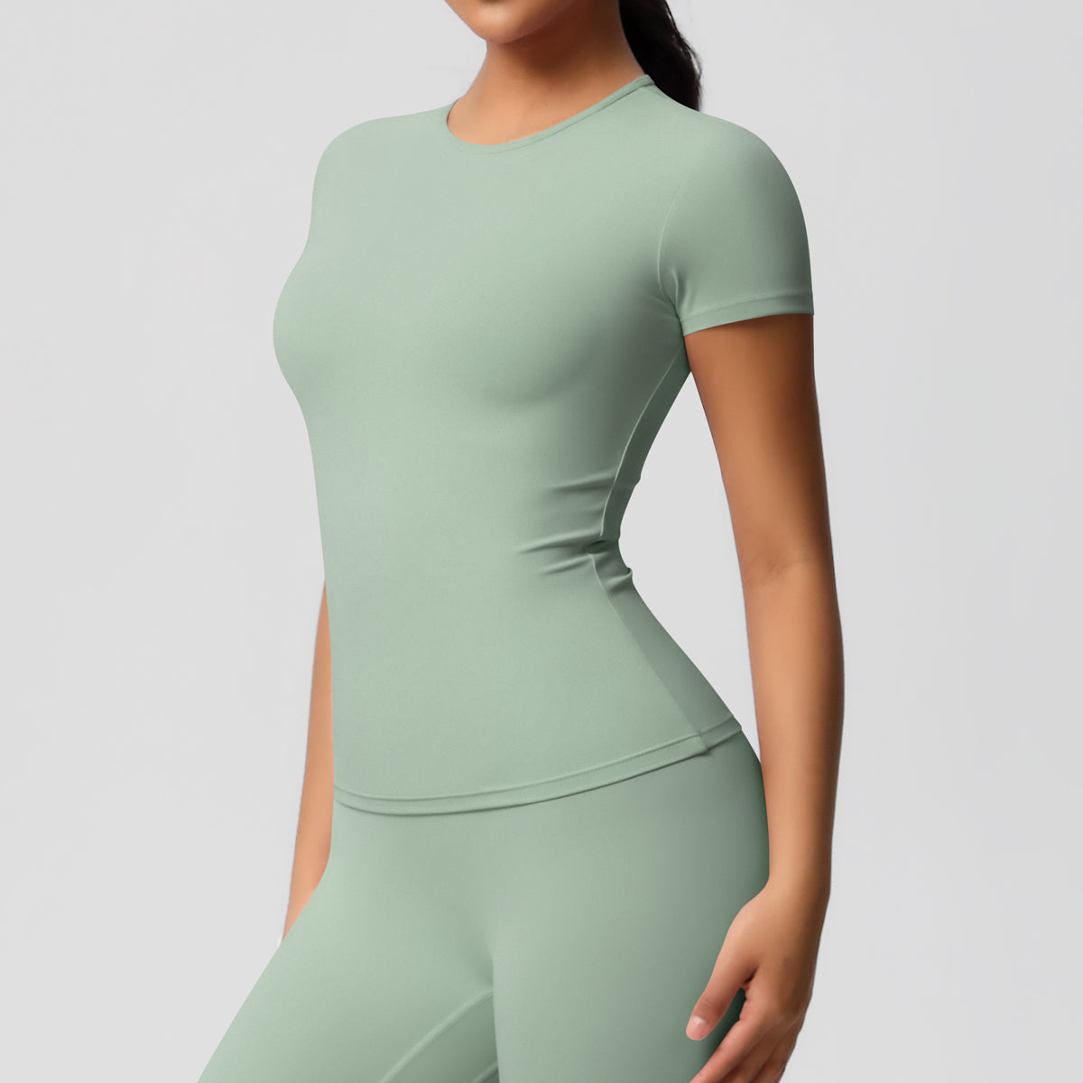 Aurae Top.02 Sage Green