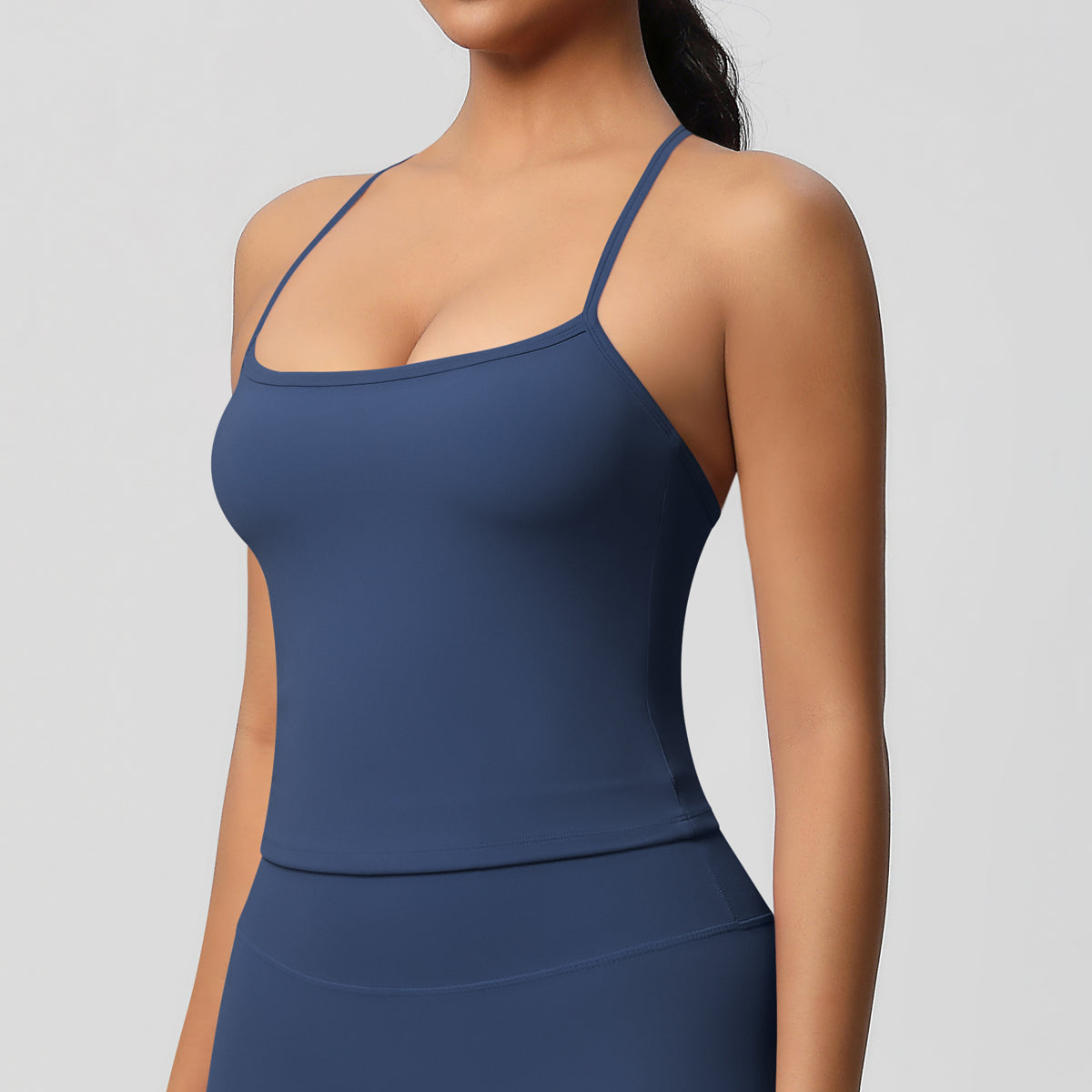 Aurae Top.01 Navy Blue