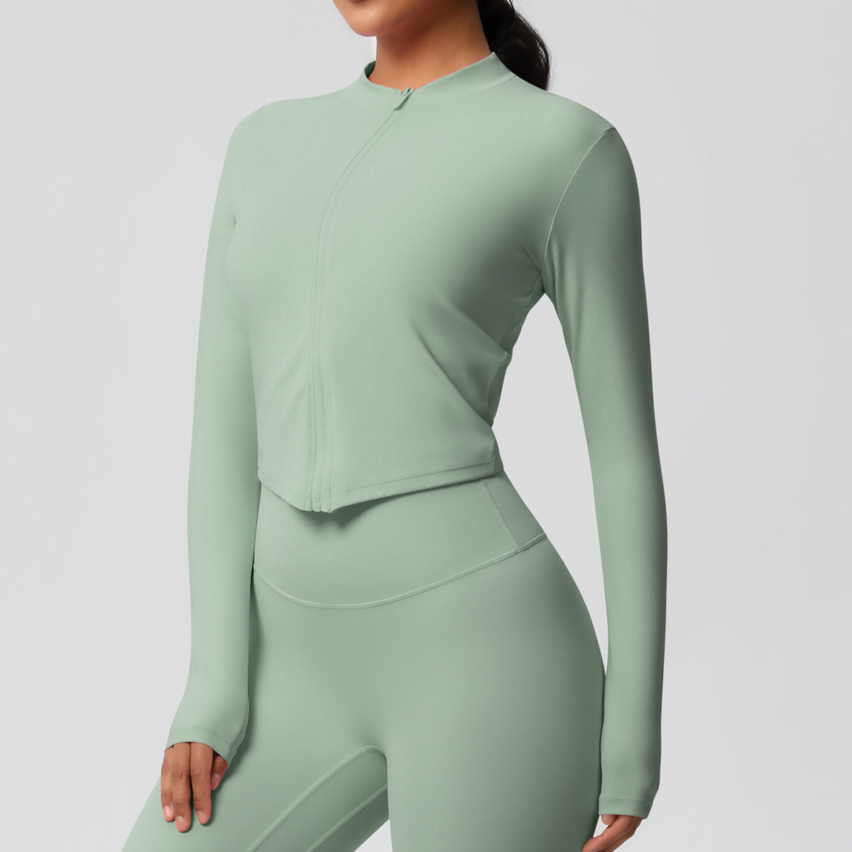 Aurae Jacket.01 Sage Green