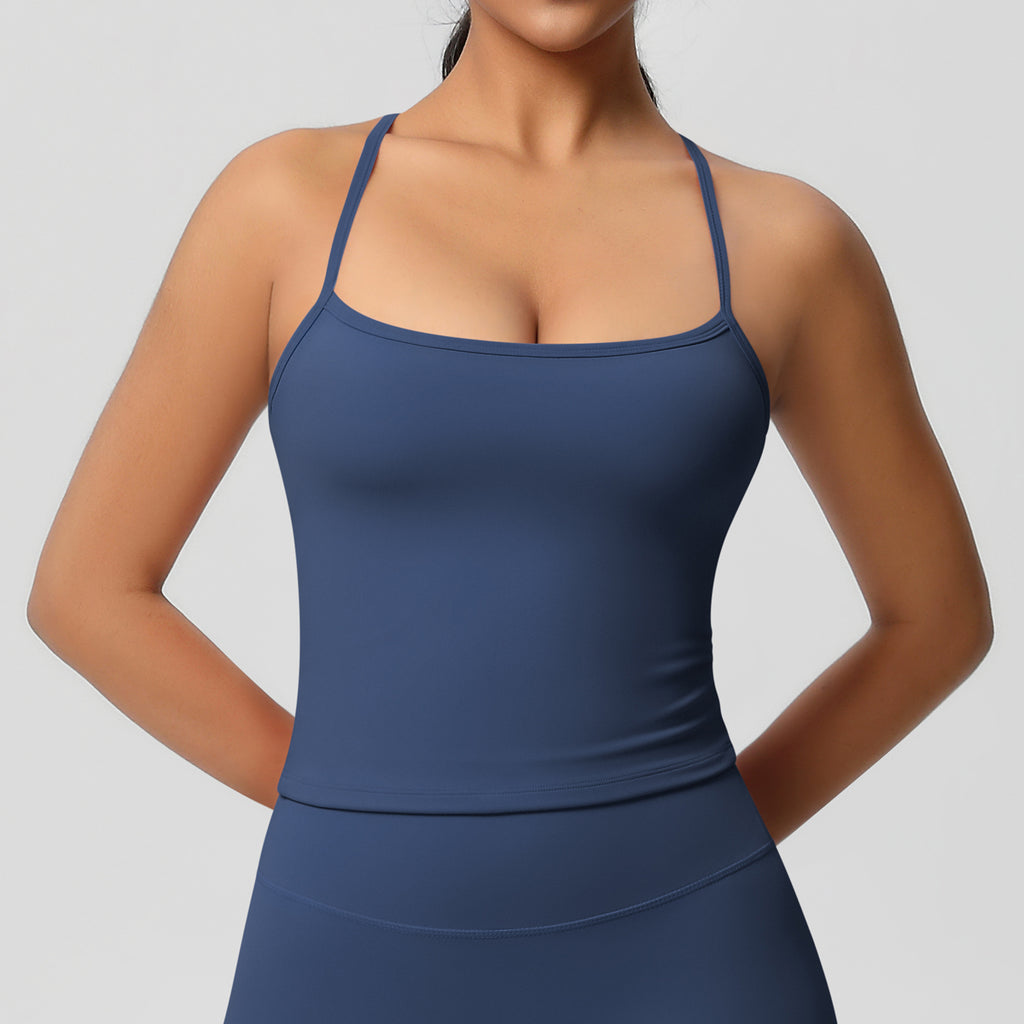 Aurae Top.01 Navy Blue