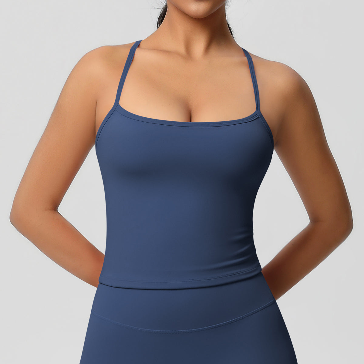 Aurae Top.01 Navy Blue