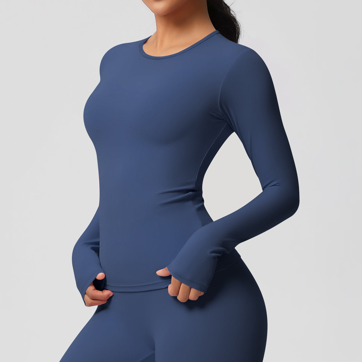 Aurae Top.03 Navy Blue