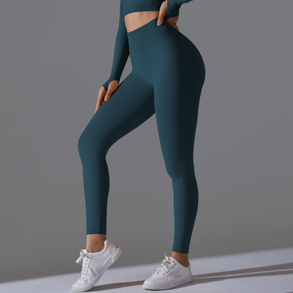 Aurae Legging.03 Blue Green