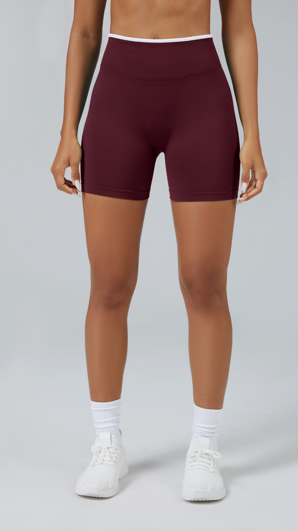 Aurae Short.02 Burgundy