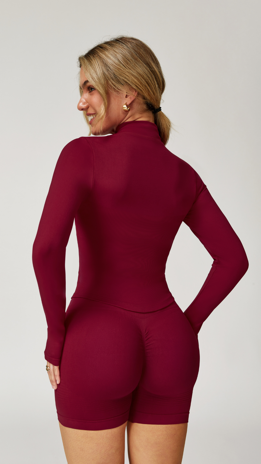 Aurae Jacket.02 Burgundy