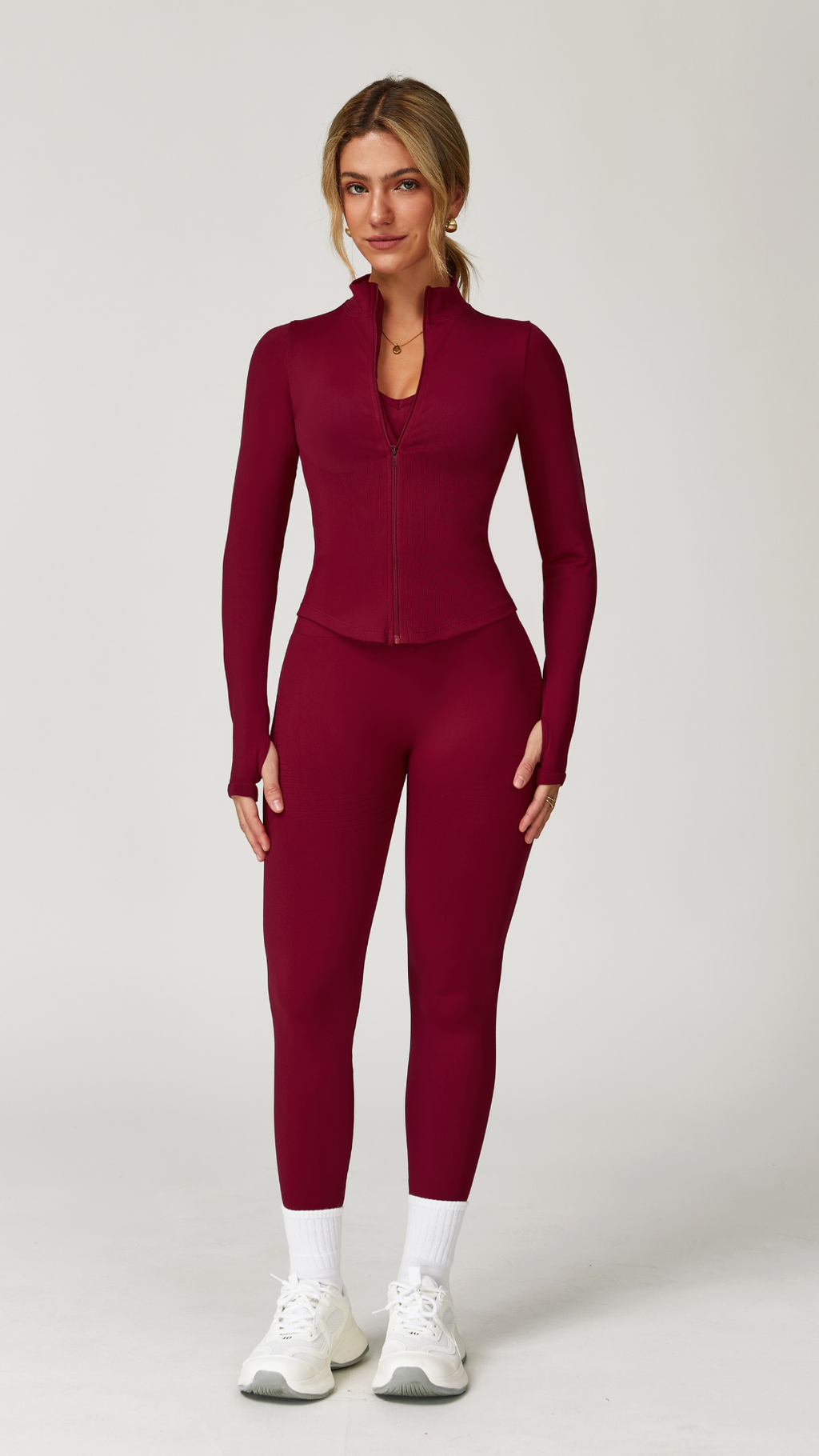 Aurae Jacket.02 Burgundy