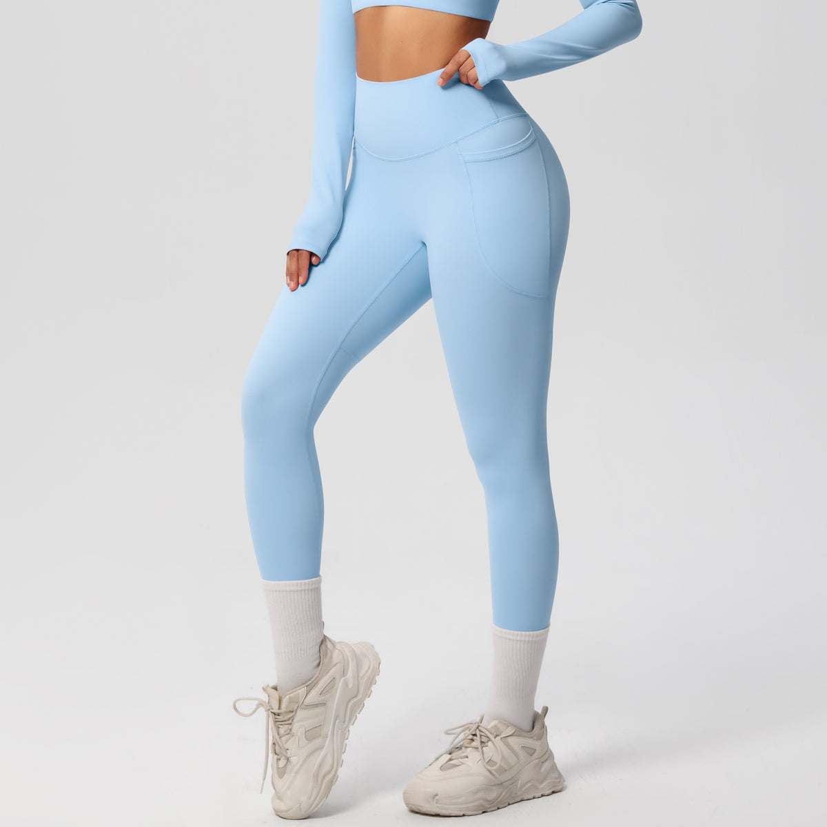 Aurae Legging.02 Sky Blue
