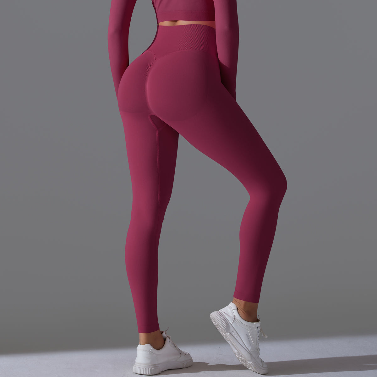 Aurae Legging.03 Burgundy