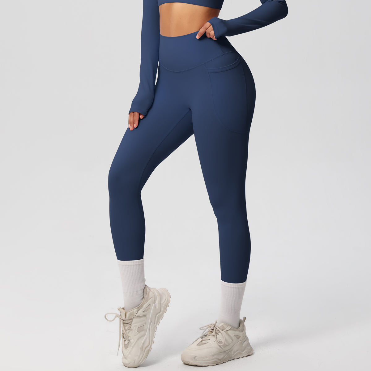 Aurae Legging.02 Navy Blue