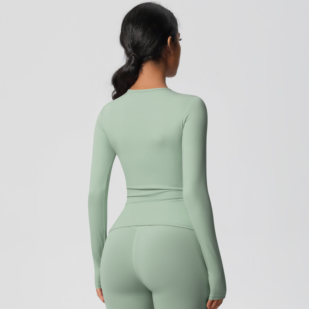 Aurae Top.03 Sage Green