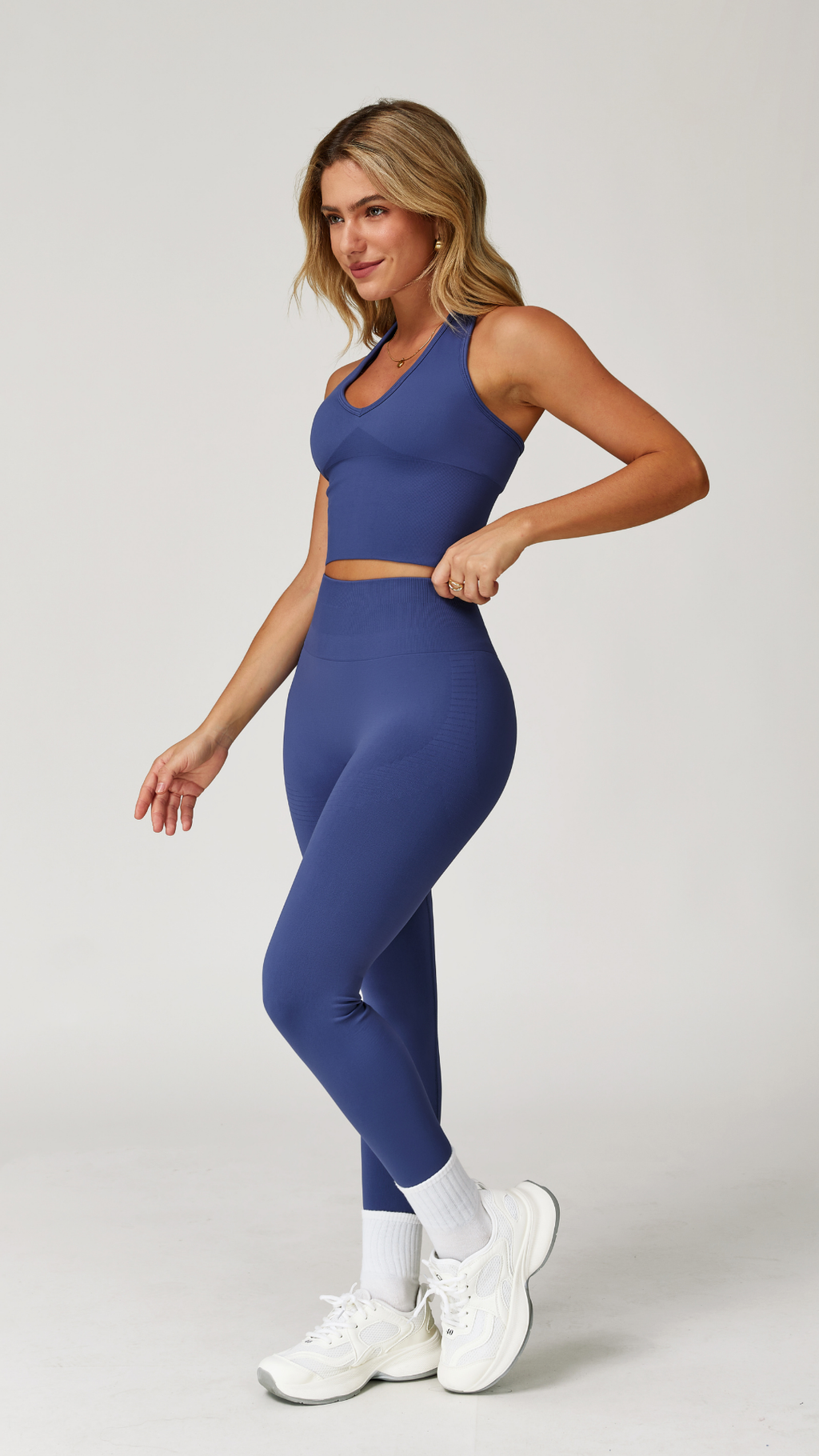 Aurae Legging.03 Navy blue