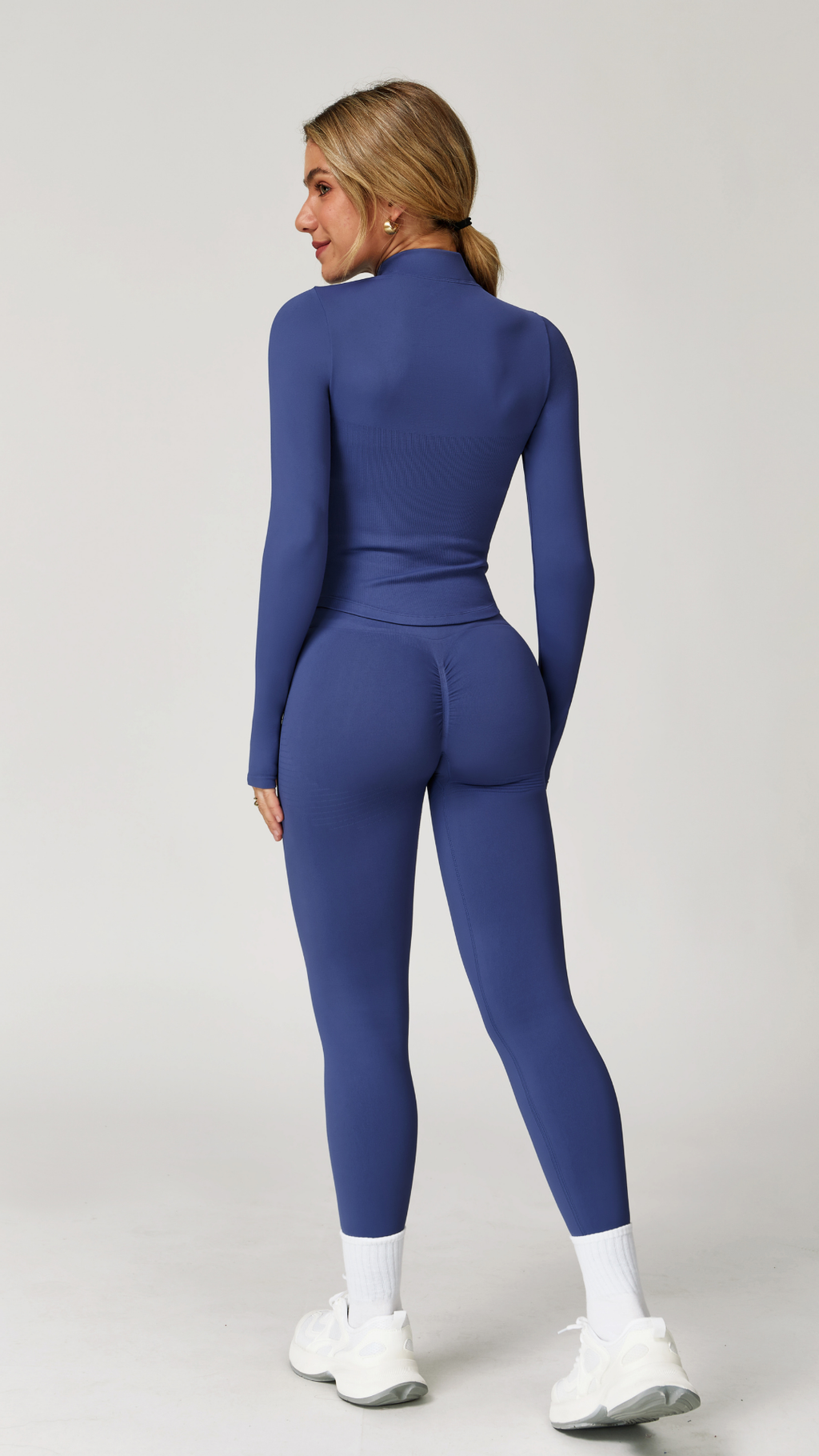 Aurae Legging.03 Navy blue